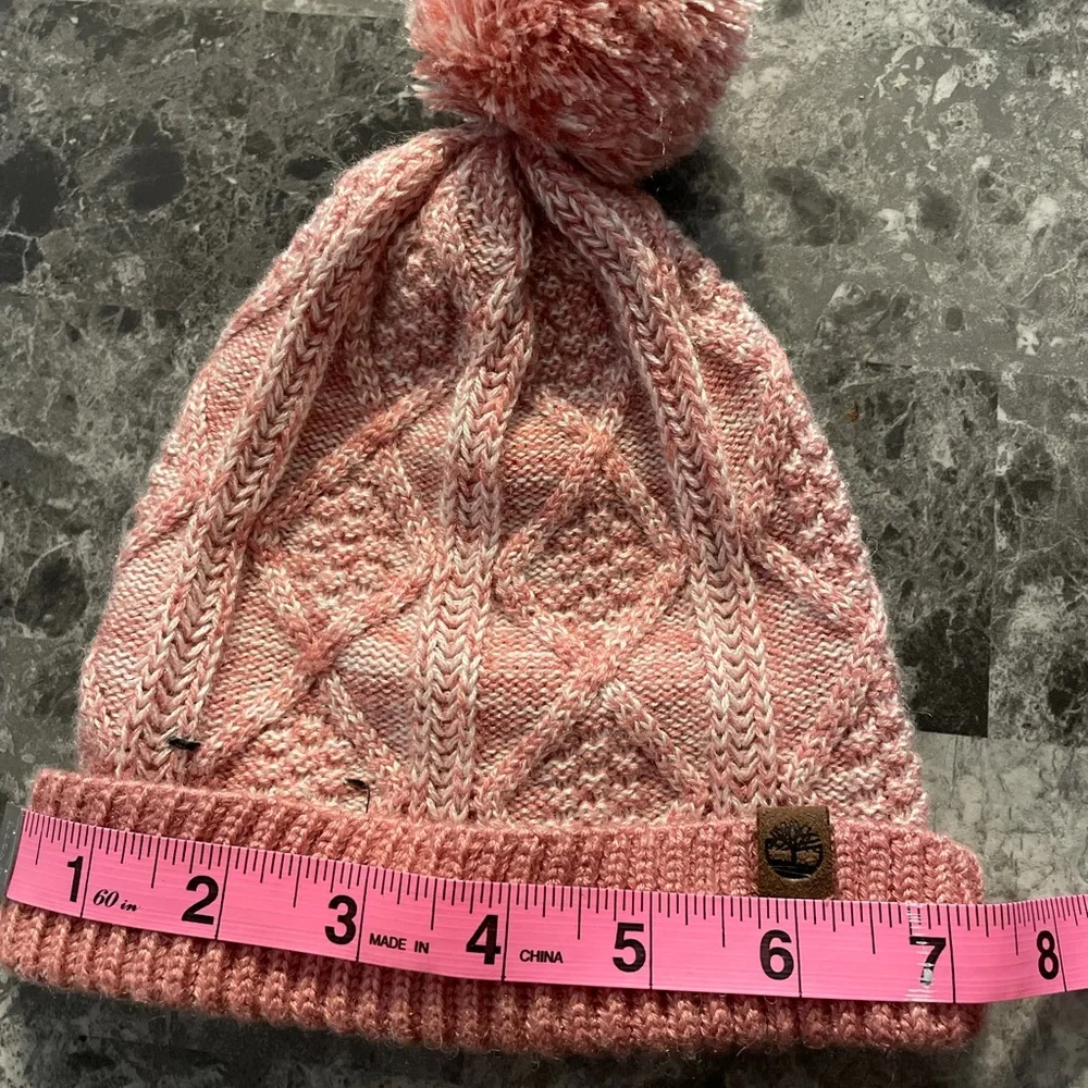 Pink Timberland Infant‎ Beanie Hat